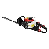 Zweischneidige Heckenschere 22.5cc 2-Takt Einzylinder Benzin Heckenschneider Schnittlänge 560mm mit...