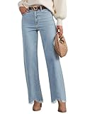 Cargo-Jeans für Damen, hohe Taille, weites Bein, mit Pattentasche, Y2K, Damen-Schreiner-Jeans,...