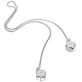 SOLUSTRE Metall Würfel Auto Anhänger Robustes Auto Rückspiegel Zubehör Kompatibel Innenraum...