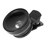 LOLIPPYY Professionelles Smartphone Kameraobjektiv mit Weitwinkel und HD Makrolinse UV Schutz Design...