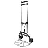 Zelsius Sackkarre klappbar bis 75 kg | Sackkarre für Getränkekisten, Transportwagen, Gepäckkarre...
