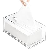 Kosmetiktücherbox aus Acryl Taschentuchbox Tücherbox Tissue Box Taschentücher Transparent Box...