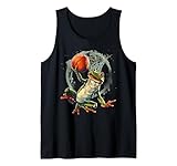 Basketballkorb Frosch Kröte Slam Dunk Artwork Basketball Hoop Tank Top