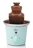 Bestron Schokoladenbrunnen mit 3 Etagen, kleiner Schokobrunnen mit Warmhaltefunktion, 60 Watt,...