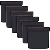 6 Stücke Kopfhörer Taschen aus Pu Leder Kopfhörer Aufbewahrungstasche Kopfhörer Schutzhülle mit...