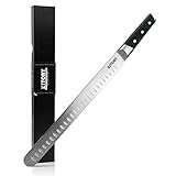 Kitory Schinkenmesser 30cm Tranchiermesser Brisket Messer aus Deutschem hochwertigem Edelstahl,...