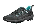 Lico Damen Sierra Trekking- & Wanderhalbschuhe, Anthrazit Türkis, 41 EU