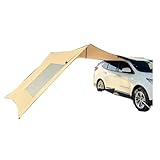 ZYWBOOMRR Auto-Seitenzelt für Chevrolet Rezzo, Für draußen, Camping,Beige