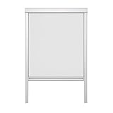 Lichtblick Dachfenster-Rollo Skylight, 61,3 x 94,0 cm (B x L) in Weiß, 100 % Verdunkelung,...