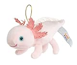 Uni-Toys - Axolotl mit Schlaufe - 15 cm (Länge) - Plüsch-Wassertier - Plüschtier, Kuscheltier