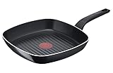 Tefal Easy Cook & Clean Grillpfanne 26x26 cm, Antihaftbeschichtung, Thermo-Signal...