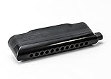 Hohner M754500 CX 12 C-Dur Mundharmonika, schwarz