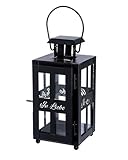 CULT at home Grablicht Laterne Kerzenhalter für Grab – Windlicht für Grab aus Metall –...
