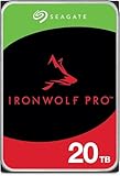 Seagate IronWolf Pro, NAS interne Festplatte 20TB HDD, 3.5 Zoll, 7200 U/Min, CMR, 256 MB Cache, SATA...