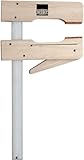 BESSEY Kle mmzwinge Holz-Kle mmy HKL30, Spannweite 300 mm Ausladung 110 mm, Presskorkauflagen für...