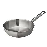 METRO Professional Pfanne unbeschichtet | Ø 20 cm | Edelstahl | Backofengeeignet bis max. 240 °C |...