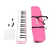 Melodica 37-Tasten-Tastatur-Blasinstrument, tragbare Melodica mit Blasrohr-Kit, ABS-Material für...