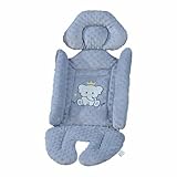 Aunaeyw Baby Stroller Pad for Newborn，Baby Car Seat Cushion Infant Carseat Insert，Toddler Head &...