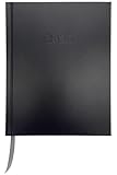 2026 Günstiger Buchkalender Chefplaner A5 1 Tag 1 Seite auch sonntags schwarz Hardcover Einband...