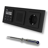 Gira Unterputz IP Internetradio 232003 + Bluetooth KomplettSet + Lautsprecher + Steckdose - E2...