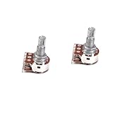 ifundom 2 Stücke Mn250K Dual Topf Gitarre Amp Potentiometer Audio Potentiometer Gitarre...