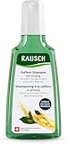 RAUSCH Coffein-Shampoo mit Ginseng 200 ml – Reinigung & Stärkung der geschwächten Haarwurzeln...