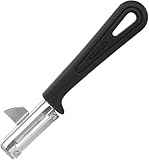 Westmark 28042270 Sparschäler Gentle, PP/Edelstahl, schwarz / silber, 16,5 x 3,7 x 1,8 cm