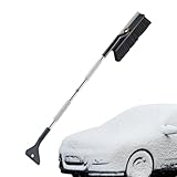 Schneebürste für Auto und Eiskratzer, Schneebürste für Auto - Leistungsstarker Autoschaber,...