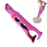 Tellerfänger, ergonomisch, rutschfest, mit Griff | Halterung für Schüsseln und heiße Speisen –...