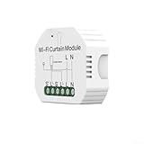 HpLive WiFi Smart RF433 Vorhangschalter Modul, Timing für Tuya-Schaltermodul für motorisierte...