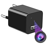 SpionProfi Mini Kamera, Video Ton Überwachungskamera kleine Cam USB Ladegerät Full HD Haus Büro...