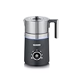 SEVERIN SPUMA 700 Induktions-Milchaufschäumer, elektrischer Milchaufschäumer ohne Anbrennen,...