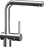 Schock Laios Edelstahl massiv Hochdruck-Armatur Küchenarmatur Festauslauf