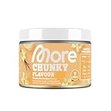 MORE Chunky Flavour, Vanilla Perfection, 150 g, vegan, Geschmackspulver zum Süßen, ohne viel...