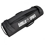 GORILLA SPORTS® Fitness Power Bag - 20/30 kg, Gefüllt, Metallsand, Verstellbare Gewichte, mit 6...