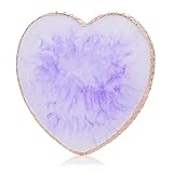 Sibba Kunstharz Nagelkunst Palette Nagellack Farbmischplatte goldener Rand Nagelhalter Displayboard...