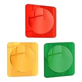 Derwrtup Sinnes Spiegel | 3-Teilige Interaktive Wohndekoration,Acryl Sensorik Blasen Spiegel - Für...