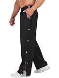 PINSPARK Reha Hose Herren Jogginghose Seitlich Zu Öffnen Basketball Hose Freizeithose Sweatpants...