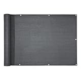 casa pura Balkon Sichtschutz UV-Schutz - 90x500cm - wetterbeständiges und pflegeleichtes...