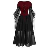 Halloween Kostüm Damen Gruselige Kostüme Vampir Partnerlook Brautkleid Gruselig Hippie Kleidung...