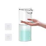 Seifenspender Wandbefestigung, Dalugo 400ml Wiederaufladbar Seifenspender Automatisch mit 4...