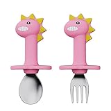 Baby Besteckset, Witbicg Baby Lernlöffel Kinderbesteck Besteck Baby Löffel Selber Essen, Kinder...