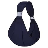 ISAKEN Sling Babytrage, Baby Tragetuch, Multifunktionale Babytrage Ring Sling Tragetuch...