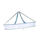 TOGEVAL Faltbarer Wäschekorb zum Trocknen Einlagiges Netzgewebe Leichter Wäschetrockner für...