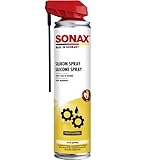 SONAX SilikonSpray mit EasySpray (400 ml) Schmiermittel schmiert, pflegt und schützt langanhaltend...