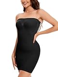 SLIMBELLE Miederkleid Damen Bauchweg Formend Unterkleid Leicht Shaping Shapewear Unterröcke...