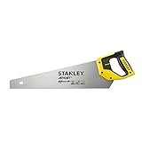 Stanley JetCut feine Handsäge 2-15-595 in 450 mm Länge – Säge für Holz, Kunststoff, Laminat...