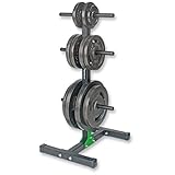 ENDORFIT Hantelbaum aus Stahl Hantelscheibenständer Gewichteständer Krafttraining Scheibenständer...