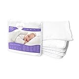 Baby Comfort Weiches Bettwäsche-Set 4,5 Tog Bettdecke Steppdecke 120x90 cm mit Kissen für...