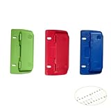 DiBaiHuiHomer 3 Stück Mini locher,Locher für ordner,Locher für ordner locher klein...